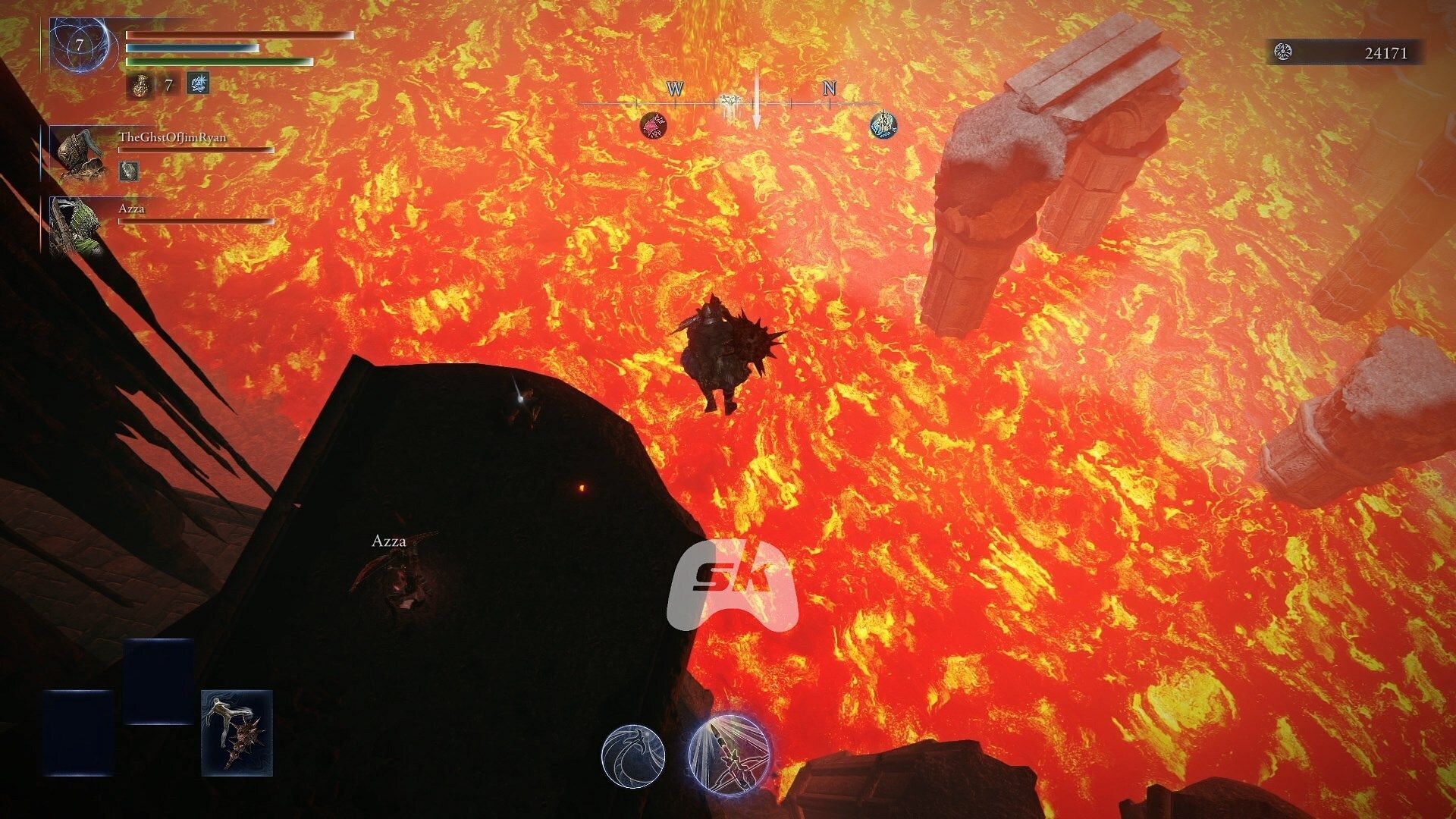 Gameplay still from Nightreign (Image via Sportskeeda Gaming || FromSoftware)